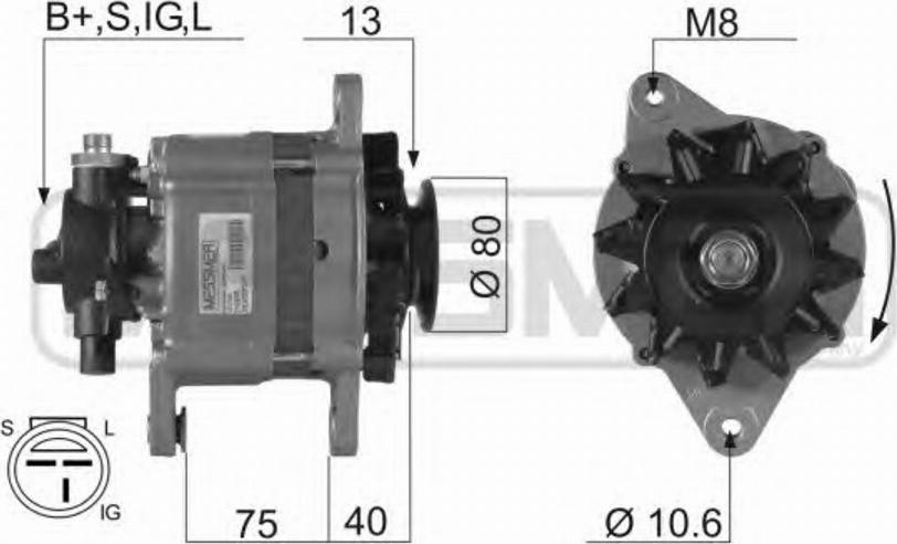 Messmer 210288 - Alternator www.molydon.hr