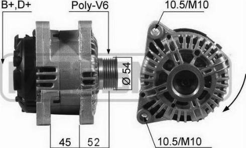 Messmer 210234A - Alternator www.molydon.hr