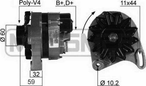 Messmer 210230A - Alternator www.molydon.hr