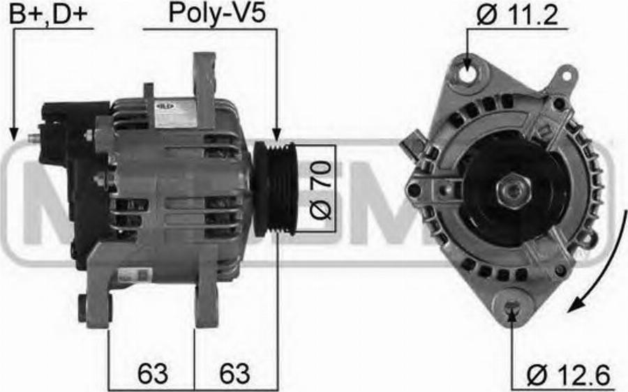 Messmer 210238 - Alternator www.molydon.hr