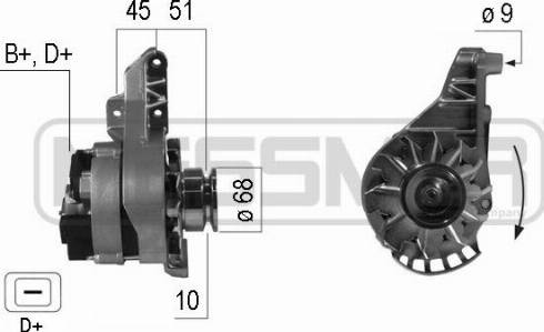 Messmer 210232A - Alternator www.molydon.hr