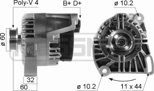 Messmer 210237A - Alternator www.molydon.hr