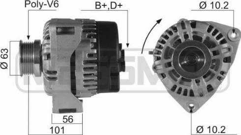 Messmer 210229A - Alternator www.molydon.hr