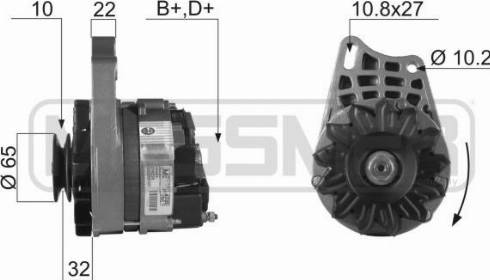 Messmer 210225A - Alternator www.molydon.hr