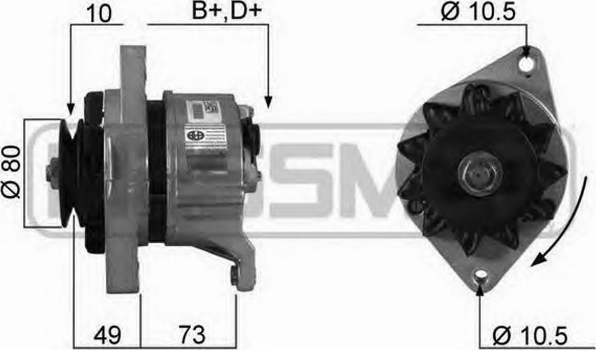 Messmer 210220 - Alternator www.molydon.hr