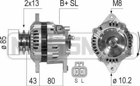 Messmer 210794A - Alternator www.molydon.hr