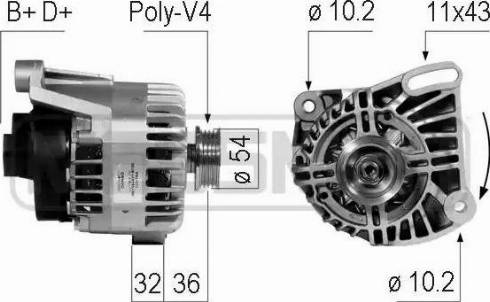 Messmer 210745 - Alternator www.molydon.hr