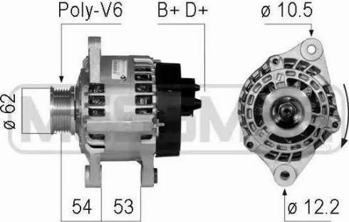 Messmer 210759 - Alternator www.molydon.hr