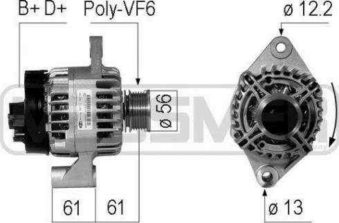 Messmer 210758A - Alternator www.molydon.hr