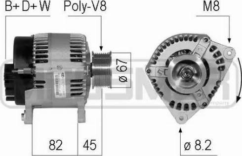 Messmer 210762 - Alternator www.molydon.hr