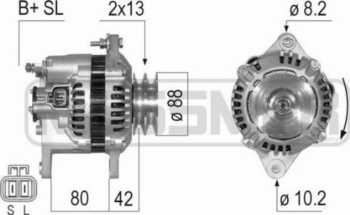 Messmer 210767A - Alternator www.molydon.hr