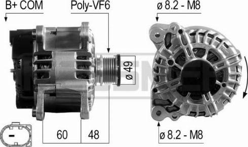 Messmer 210706A - Alternator www.molydon.hr