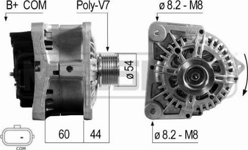 Messmer 210700A - Alternator www.molydon.hr