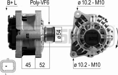 Messmer 210703A - Alternator www.molydon.hr