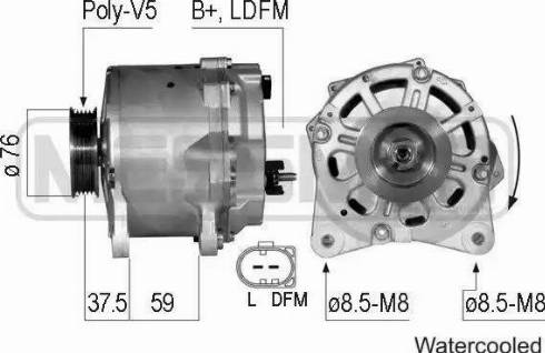 Messmer 210784 - Alternator www.molydon.hr