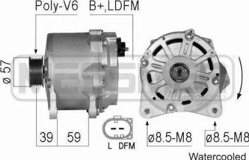 Messmer 210781 - Alternator www.molydon.hr