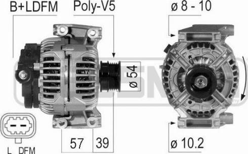 Messmer 210724A - Alternator www.molydon.hr