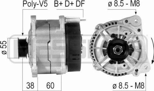 Messmer 210726A - Alternator www.molydon.hr