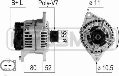 Messmer 210723A - Alternator www.molydon.hr