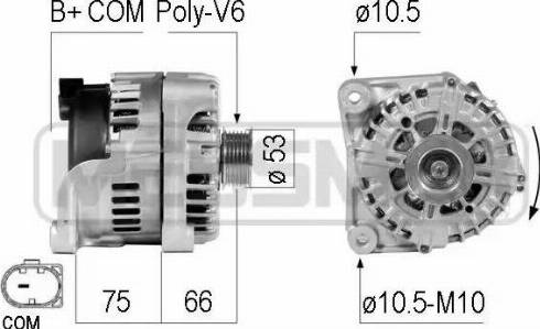 Messmer 210771 - Alternator www.molydon.hr