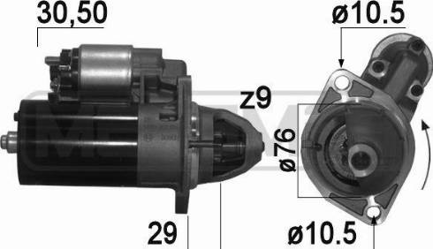 Messmer 220908A - Starter www.molydon.hr