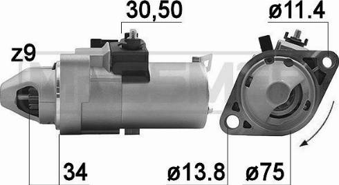 Messmer 220988A - Starter www.molydon.hr