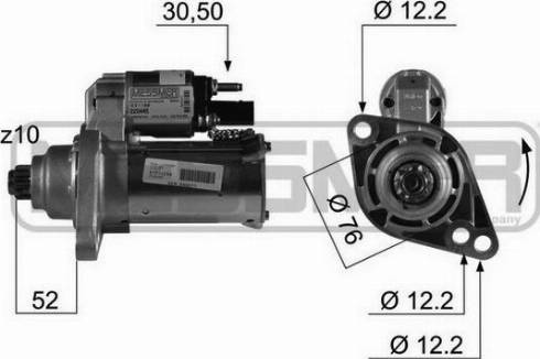 Messmer 220445A - Starter www.molydon.hr