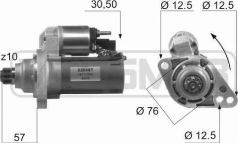 Messmer 220467A - Starter www.molydon.hr