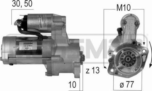 Messmer 220594A - Starter www.molydon.hr