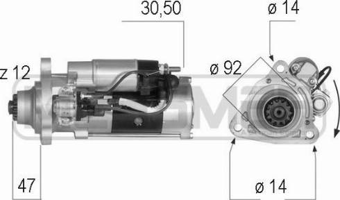 Messmer 220561A - Starter www.molydon.hr