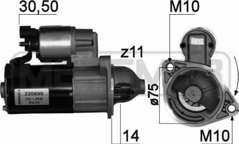 Messmer 220699A - Starter www.molydon.hr