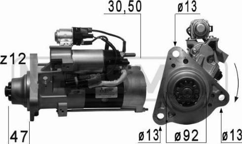 Messmer 220690A - Starter www.molydon.hr