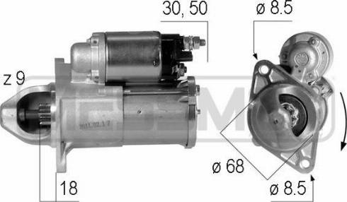 Messmer 220609A - Starter www.molydon.hr