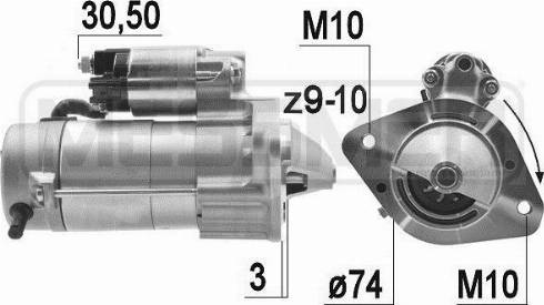 Messmer 220094R - Starter www.molydon.hr