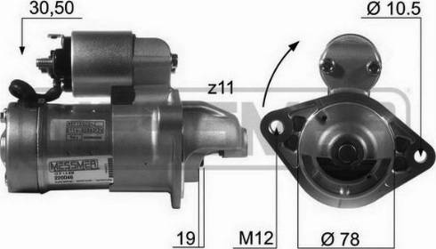 Messmer 220046A - Starter www.molydon.hr