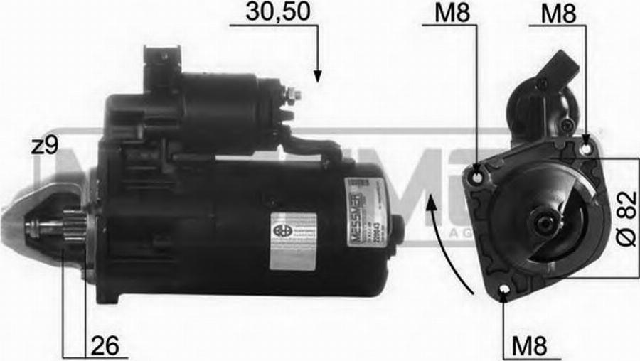 Messmer 220043 - Starter www.molydon.hr