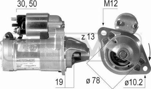 Messmer 220047A - Starter www.molydon.hr