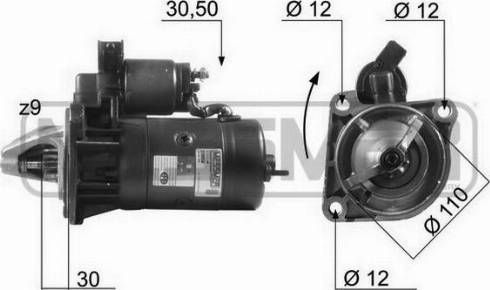 Messmer 220050A - Starter www.molydon.hr