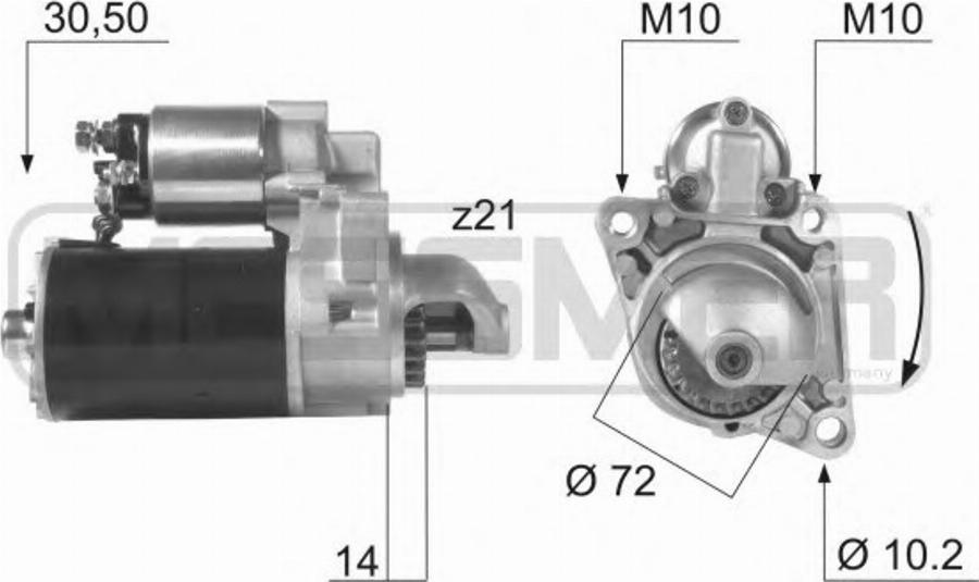 Messmer 220034 - Starter www.molydon.hr