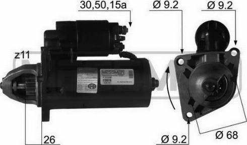 Messmer 220076R - Starter www.molydon.hr