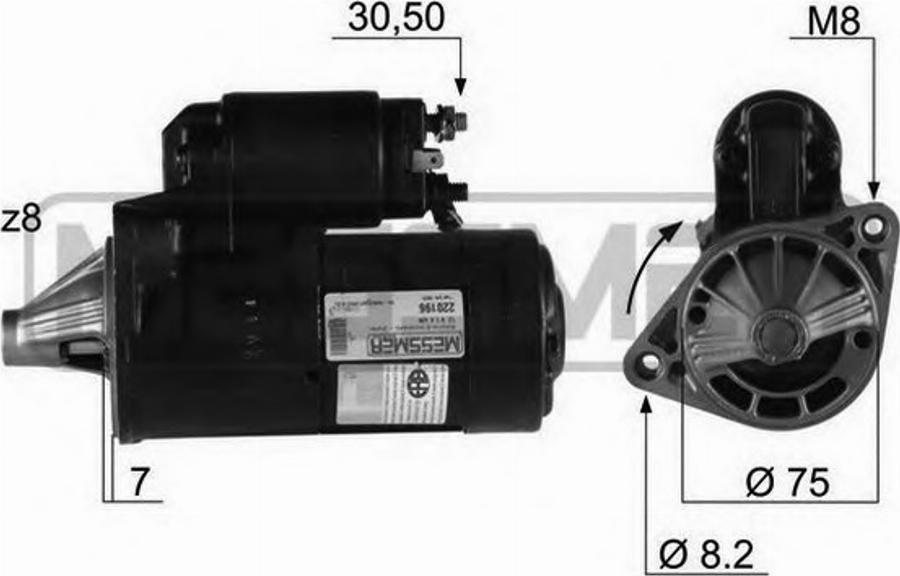 Messmer 220196 - Starter www.molydon.hr