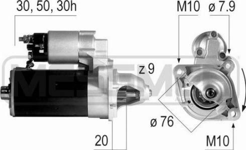 Messmer 220147A - Starter www.molydon.hr