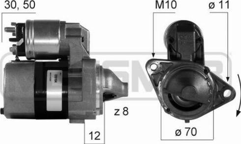 Messmer 220154R - Starter www.molydon.hr