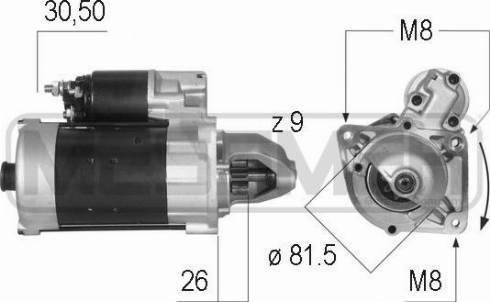 Messmer 220156R - Starter www.molydon.hr