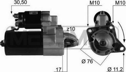 Messmer 220110R - Starter www.molydon.hr