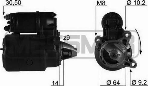 Messmer 220112R - Starter www.molydon.hr