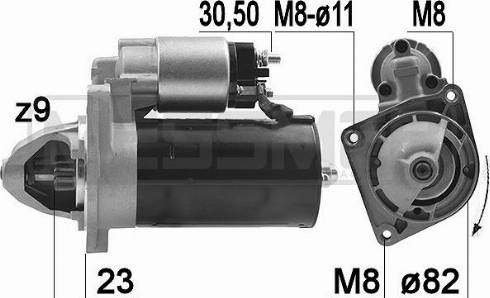 Messmer 220185R - Starter www.molydon.hr