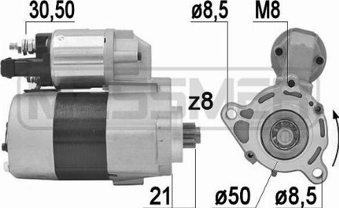 Messmer 220892A - Starter www.molydon.hr