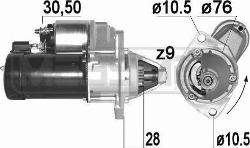 Messmer 220887A - Starter www.molydon.hr