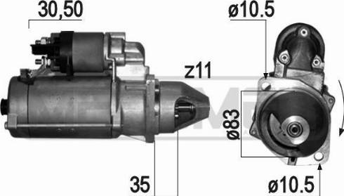 Messmer 220820A - Starter www.molydon.hr